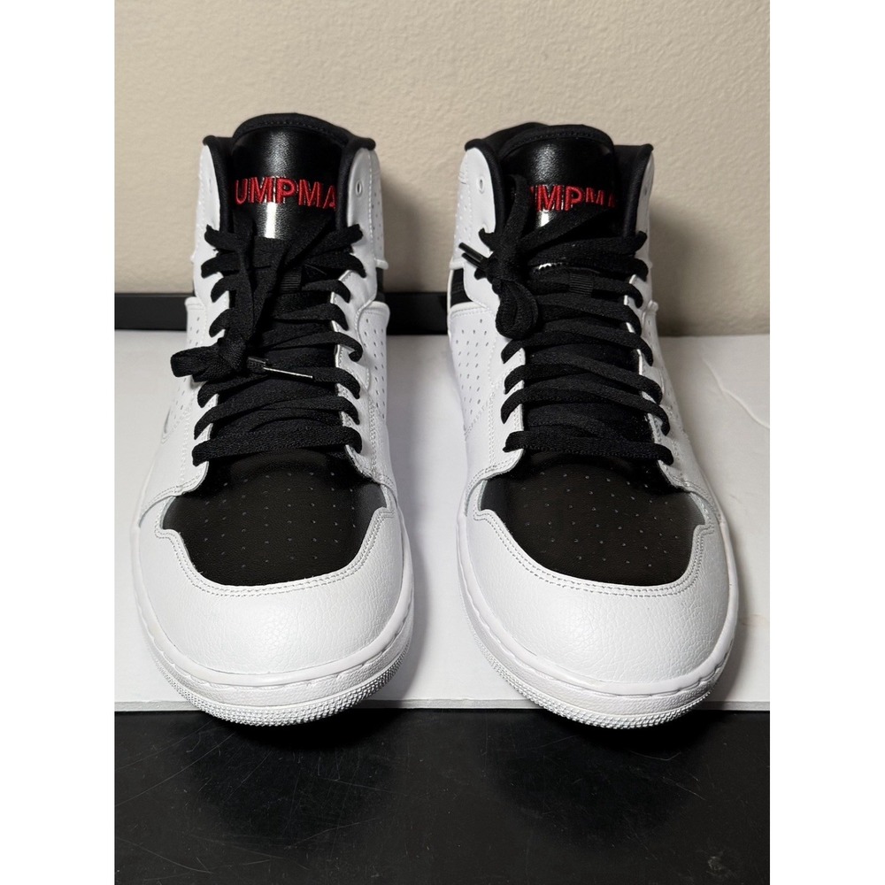 Size 14 - Air Jordan Access White Black‎